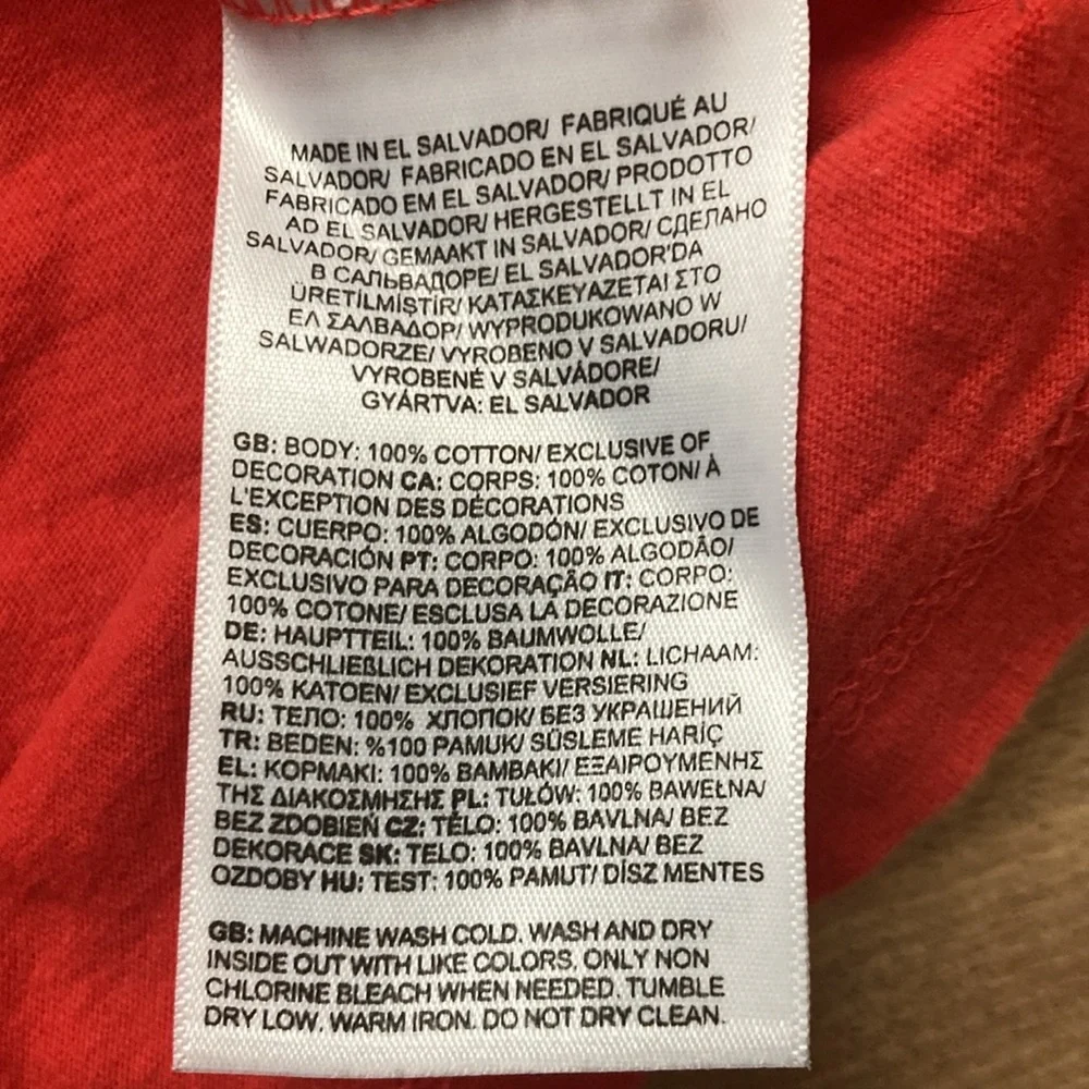 The North Face Orange Ted Tshirt - Picture 6 of 8